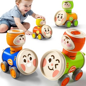 iPlay, iLearn Press to Go Car Toys Set for Toddlers 1-3 - 1 of 3
