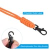 Unique Bargains Keys Whistle ID Card Holder Badge Lanyards with Metal Buckle - 4 of 4