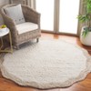 Vermont VRM210 Tufted Scalloped Indoor Rugs - Safavieh - 2 of 4