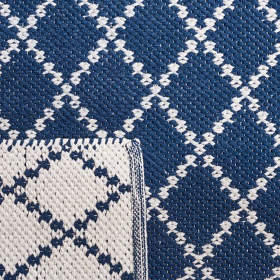 Ivory Cotton Handwoven Flatweave Rectangular Rug - 3' x 5'