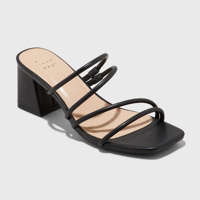 Womens low black on sale heels