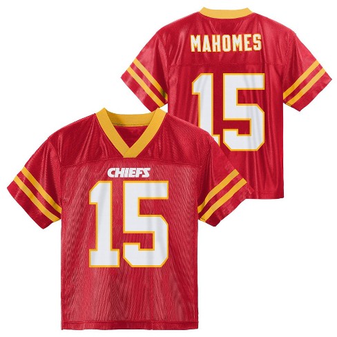 Kansas City Chiefs #15 'Patrick Mahomes' NFL Apparel Boys T-Shirt