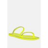 Fenta Diamante Detail Jelly Flats Women - 2 of 4