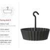 Tree Nest Sunny Lace Round Hanging Planter - 3 of 4