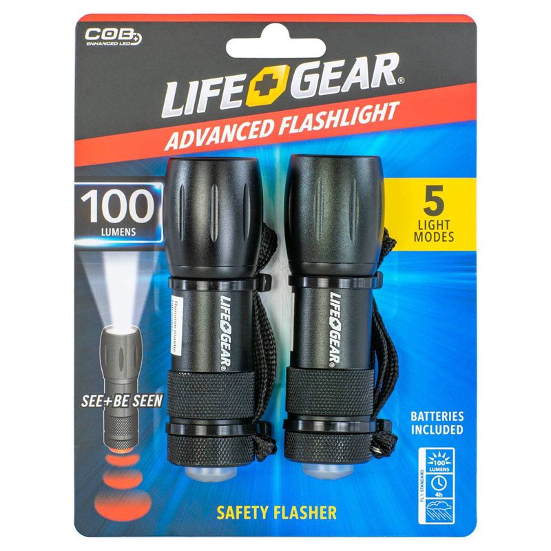 Life Gear 2pk LED Mini-Max 100 Lumens, 3 of 9