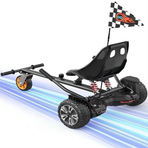 Mastgoal Hoverboard Go Kart with Rear Shock Absorption, Hoverboard Seat Attachment Accessory for 6.5" 8" 10" Hover Board-without Hoverboard - 1 of 4