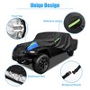 Unique Bargains Truck Car Cover for Jeep Gladiator JT 2020 2021 2022 Outdoor Waterproof Sun Rain Dust Wind Snow Protection Black Blue 1 Pc - 4 of 4