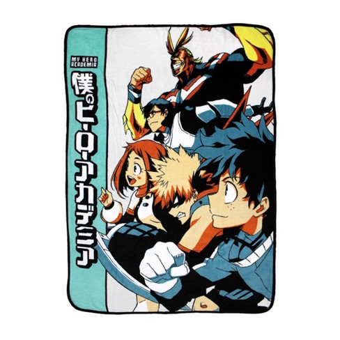 Just Funky My Hero Academia Plush 45 X 60 Inch Fleece Throw Blanket Target