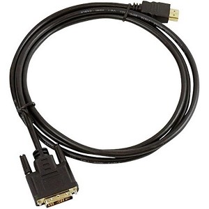 Pyle 6FT HDMI Male to DVI Male Cable - 24K Gold-Plated Connectors - 1 of 2