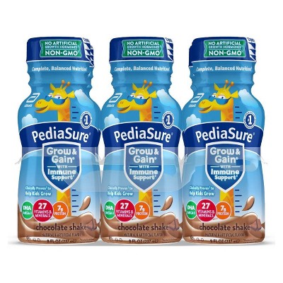 Pediasure Grow & Gain Kids' Nutritional Shake Chocolate - 6 Ct/48 Fl Oz : Target