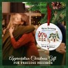 Lomsoe Neighbor Christmas Ornament 2025 for Women Men Friends Neighbor Xmas Gift for Christmas Tree Christmas Decor Christmas Gift - 4 of 4