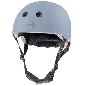 Kinderfeets: Toddler Helmet - Slate Blue -Safety Gear For Bikes & Scooters - 1 of 4