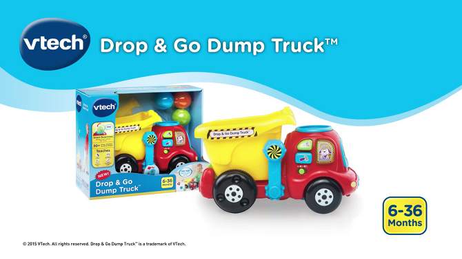 VTech Drop and Go Dump Truck, 2 of 14, play video