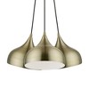 Livex Lighting Amador 3 - Light Pendant in  Antique Brass - 3 of 4