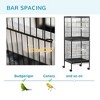 Gulches 55in H x 20in W x 19in D SkyWide Bird Cage Black 1 Pack Finch Canary Conure Livestock Supplies Product type - 4 of 4