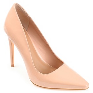 Journee Collection Womens Hadli Tru Comfort Foam Pointed Toe High Stiletto Pumps Nude 6 - 1 of 4