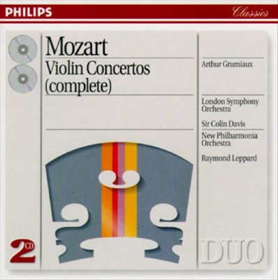  Arthur Grumiaux - Violin Concerti 1 - 5 (2 CD) 