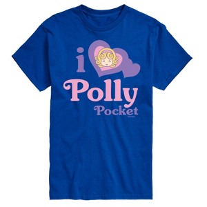 Men's - Polly Pocket - I Love Polly Pocket Short Sleeve Graphic T-Shirt - 1 of 4