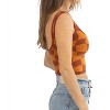 Women's CHECKED KNIT CROP TANK TOP - Bailey Rose - image 3 of 3