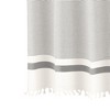 Olive & Linen Pixel Shower Curtain - 2 of 4