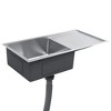 vidaXL Handmade Kitchen Sink Stainless Steel - 4 of 4