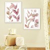 Gulches 2-Piece Vignette Meadow Flora Botanicals I & II Framed Wall Art by Bluebird, Ready-to-Hang for Living Room, Abstract Home Decor - 3 of 4