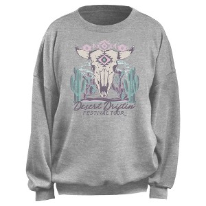 Junior's Lost Gods Desert Driftin Festival Tour Sweatshirt - 1 of 2