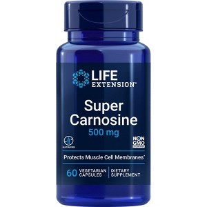 Super Carnosine500 mg by Life Extension  -  60 VegCap - 1 of 2