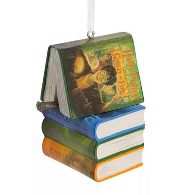 Hallmark: Harry Potter Books and Wand Christmas Ornament