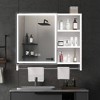 Modern 32x28inches bathroom cabinets, medicine cabinets with mirrors and LED lights - 2 of 4