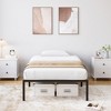 Black Metal Bed Frame, 13 Inch Bed Frames No Box Spring Needed, Platform Bed Frame, Noise Free, Easy Assembly - 2 of 4