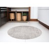 Gray and White Chevron Non Skid Area Rug - 2 of 4