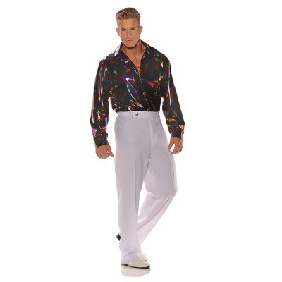Underwraps Costumes Disco Fever Male Costume Shirt Adult