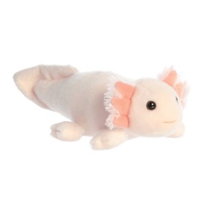 Aurora Small Axel Axolotl Mini Flopsie Adorable Stuffed Animal Pink 10" - 1 of 4