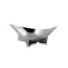 HomeRoots 12" Silver Aluminum Oval Centerpiece Bowl - 4 of 4