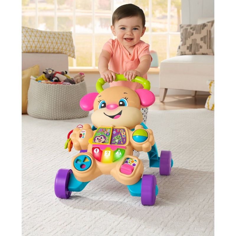 Fisher-Price Laugh and Learn Smart Stages Puppy Walker - Learn With Sis, 3 of 17