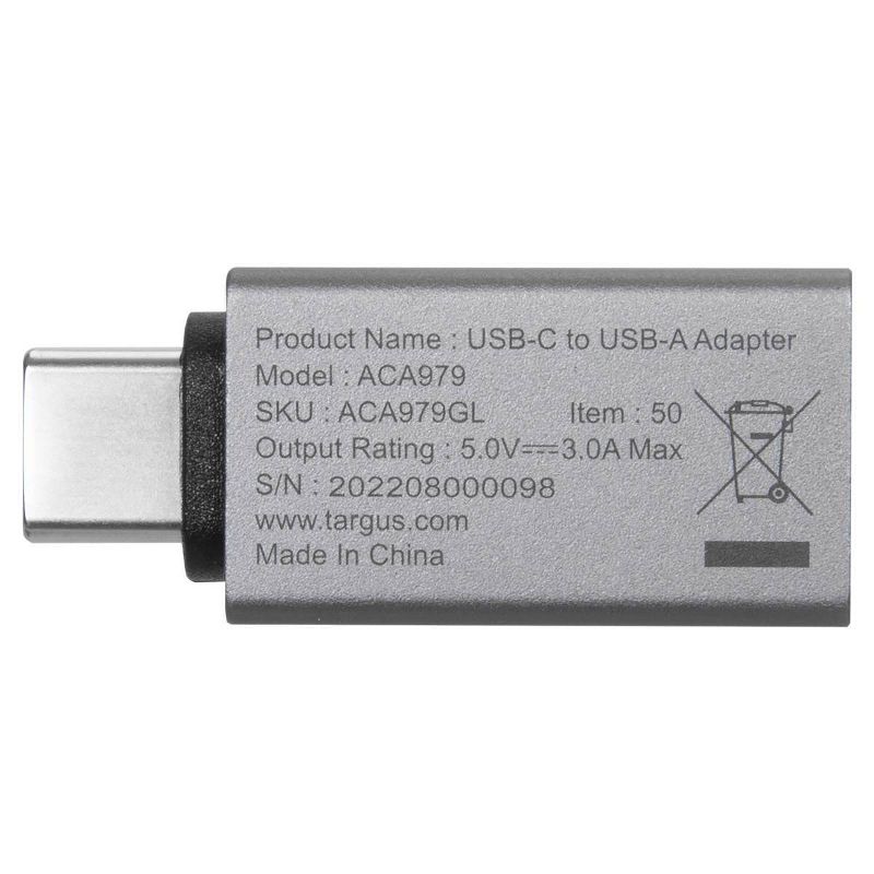 Targus USB-C to USB-A Adapter - 2pk, 3 of 11