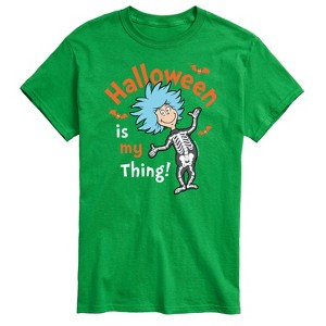 Men's - Dr. Seuss - Halloween Is My Thing Short Sleeve Graphic T-Shirt - 1 of 4
