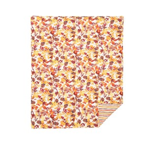 C&F Home Cordelia Quilted Fall Leaves Watercolor Throw Blanket - 1 of 4