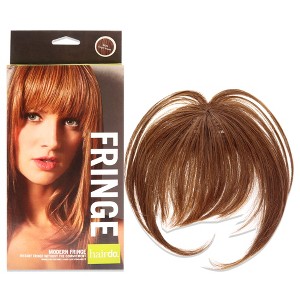 Modern Fringe Clip In Bang - R830 Ginger Brown by Hairdo for Women - 1 Pc Hair Extension - 1 of 4