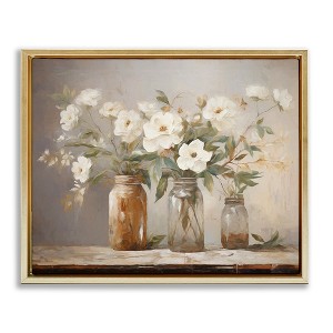 Stupell Industries Vintage Farmhouse Blooms, 31" x 25" - 1 of 4