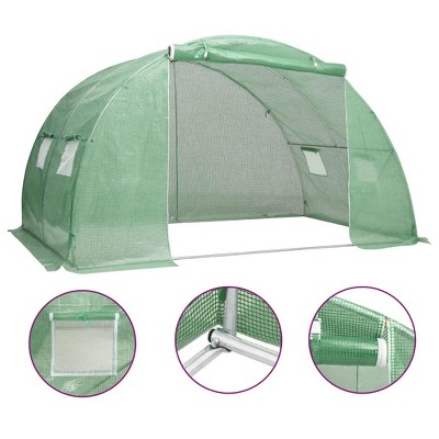 vidaXL Greenhouse 86.1 ft 6.6 ft.x13.1 ft.x6.6 ft.