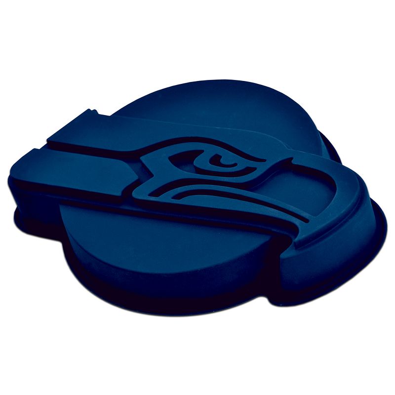 MasterPieces FanPans NFL Seattle Seahawks Team Logo Silicone Cake Pan, 3 of 5