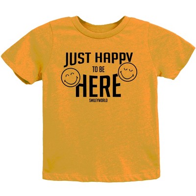 The Juniper Shop SmileyWorld Just Happy To Be Here Youth Short Sleeve Tee