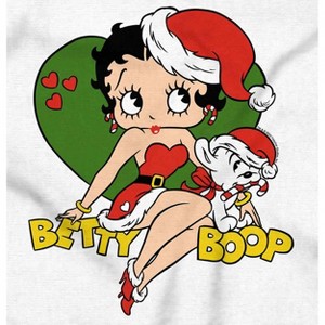 Betty Boop Christmas Mrs Santa Claus Toddler Baby Girl T Shirt Brisco Brands - 1 of 4