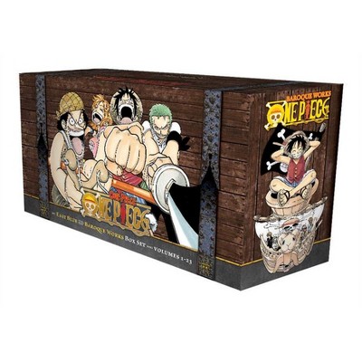 One Piece Box Set 1: East Blue and Baroque Works - (One Piece Box Sets) by  Eiichiro Oda (Paperback)