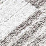 ivory, taupe, medium gray