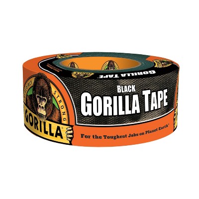 Gorilla 10 yds. Black Duct Tape 105631 - The Home Depot