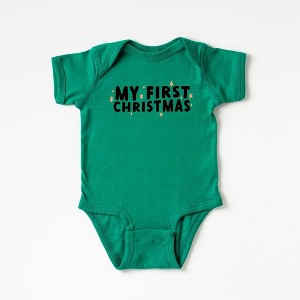 The Juniper Shop My First Christmas Stars Baby Bodysuit - 1 of 2