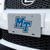 Middle Tennessee State Secondary Logo Novelty Metal Vanity Tag License Plate - 2 of 4
